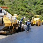 西之表市 安城地区　道路舗装
